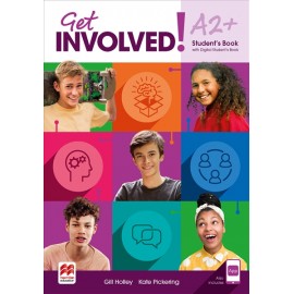 Get Involved! Level A2+ Student’s Book with Student’s App and Digital Student’s Book 