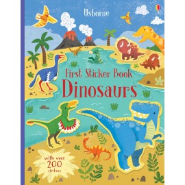 Usborne - First Sticker Book Dinosaurs