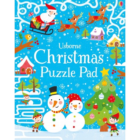 Usborne : Christmas Puzzle Pad