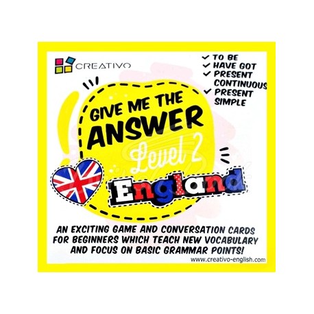 Creativo - Give me the answers 2 - England