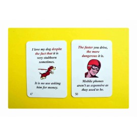 Fun card English Sentence Transformations 2