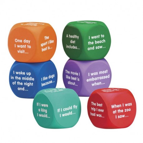 Writing Prompt Cubes