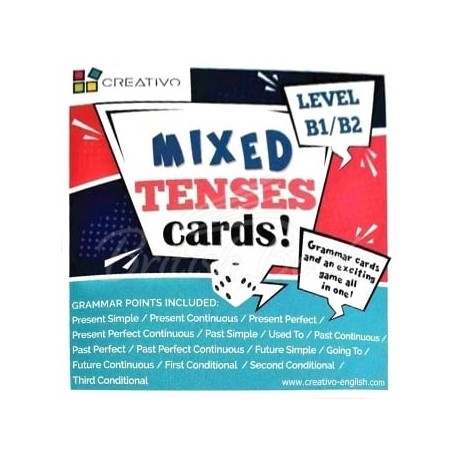 Creativo - Mixed Tenses Cards! (level B1/B2)