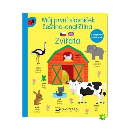 Můj první slovníček čeština-angličtina Zvířata