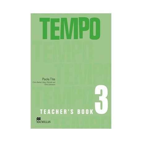 Tempo 3 Teacher's Book