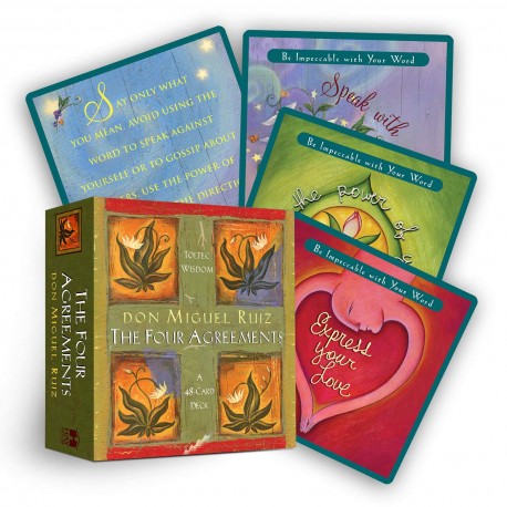The Four Agreements Cards Čtyři dohody karty v angličtině The Four Agreements Cards Čtyři dohody karty v angličtině