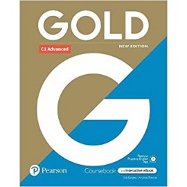 Gold C1 Advanced with Interactive eBook, Digital Resources and App 6e (New Edition)
