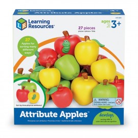 Attribute Apples učební pomůcka MŠ barvy a porovnávání