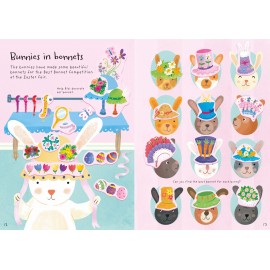 Usborne: Little First Stickers Bunnies