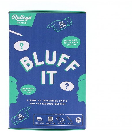 Bluff It Trivia Game