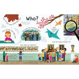 Usborne: Lift-the-flap Questions and Answers about Art