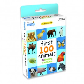 First 100 Words Animal Card Game