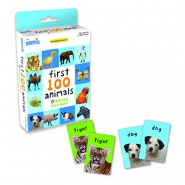First 100 Words Animal Card Game