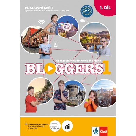Bloggers 1 (A1.1) – 2dílný prac. sešit + žákovská licence Bloggers 1 (A1.1) – 2dílný prac. sešit + žákovská licence