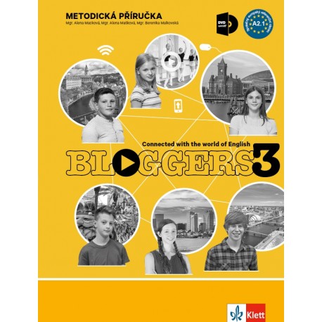 Bloggers 3 (A2.1) – metodická příručka s DVD + učitelská licence