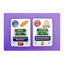 Fun card english Singular vs. Plural