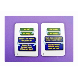 Fun card english Singular vs. Plural