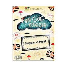 Fun card english Singular vs. Plural