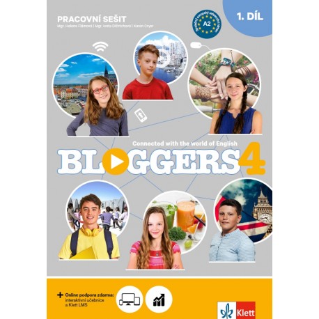 Bloggers 4 (A2.2) – 2dílný pracovní sešit + žákovská licence Bloggers 4 (A2.2) – 2dílný pracovní sešit + žákovská licence
