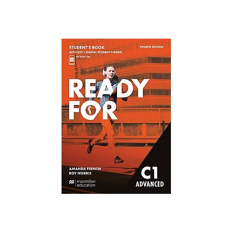 Ready for Advanced Fourth Edition Student's Book with Key and Digital Student's Book and Student's App