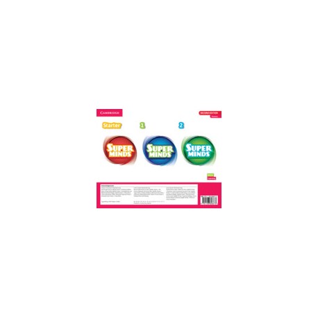 Super Minds Second Edition Starter, 1 and 2 Poster Pack
