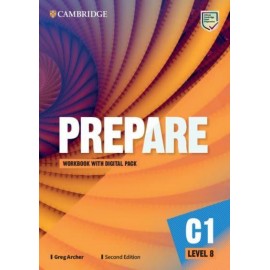 Prepare C1 Level 8 Second Edition Workbook with Digital Pack