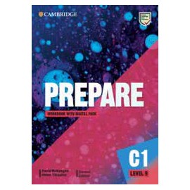 Prepare C1 Level 9 Second Edition Workbook with Digital Pack