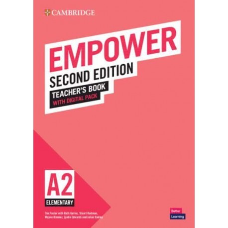 Empower Elementary Second Edition Teacher's Book with Digital Pack