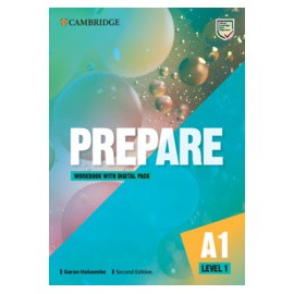 Prepare A1 Level 1 Second Edition Workbook with Digital Pack