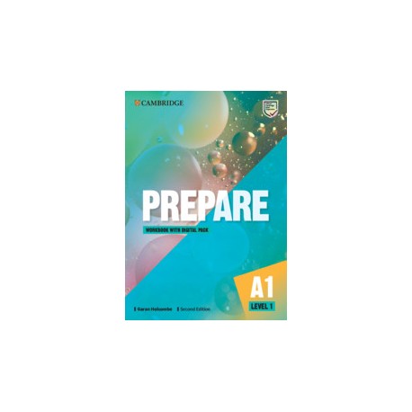 Prepare A1 Level 1 Second Edition Workbook with Digital Pack