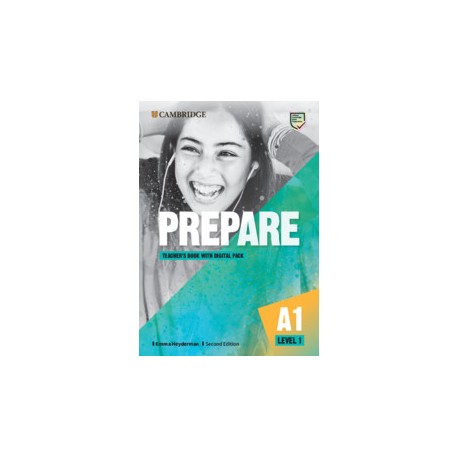Prepare A1 Level 1 Second Edition Teacher's Book with Digital Pack 