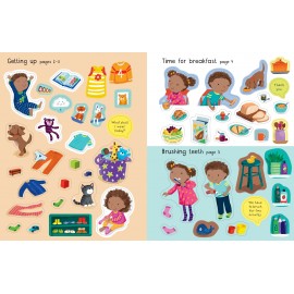 Usborne: First Sticker Book My Day 
