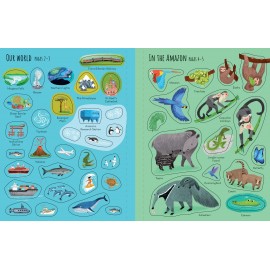 Usborne: First Sticker Book Planet Earth