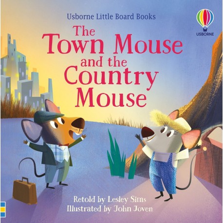 Usborne The Little Board Books: The Town Mouse and the Country Mouse