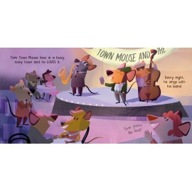 Usborne The Little Board Books: The Town Mouse and the Country Mouse