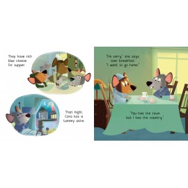 Usborne The Little Board Books: The Town Mouse and the Country Mouse