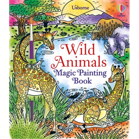 Usborne: Wild Animals Magic Painting Book