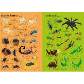 Usborne: Little First Stickers Bugs