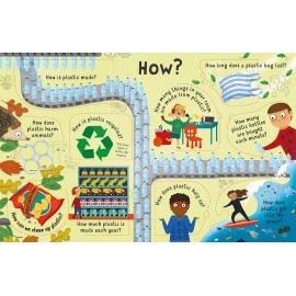 Usborne: Lift-the-Flap Questions and Answers about Plastic