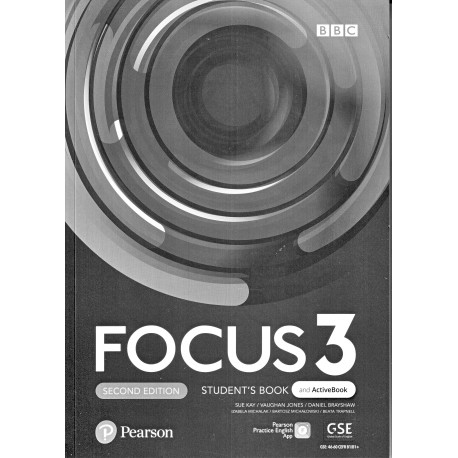 Focus 3 Second Edition Student´s Book with Basic PEP Pack + Active Book
