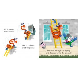 Usborne Phonics Readers: Adder up a ladder
