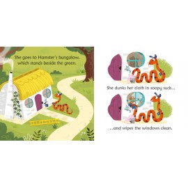 Usborne Phonics Readers: Adder up a ladder