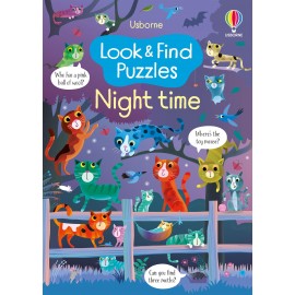 Usborne Look and Find Puzzles Night time