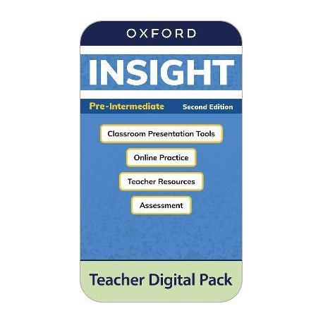Insight Second Edition Pre-intermediate Teacher's Guide Digital pack