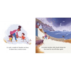 Usborne Little Board Books:  The Stormy Day 