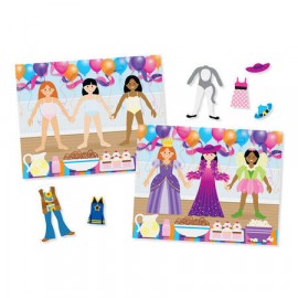 Melissa & Doug - Blok s adhezními samolepkami - Oblékání