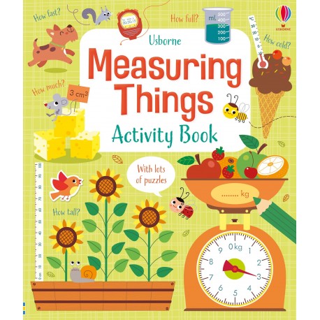 Usborne:  Measuring Things Activity Book 