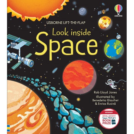 Usborne Lift The Flap: Look Inside Space