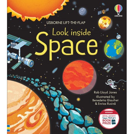 Usborne Lift The Flap: Look Inside Space