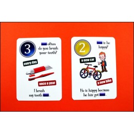 Creativo - Fun card English Who, When, Where
